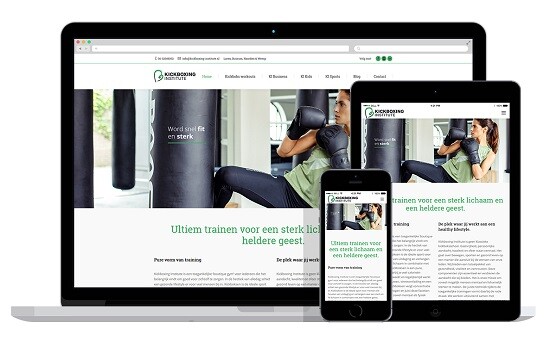 responsive wordpress website voor kickboks school responsive wordpress website voor kickboks school
