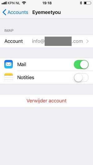 email installeren op iphone 5
