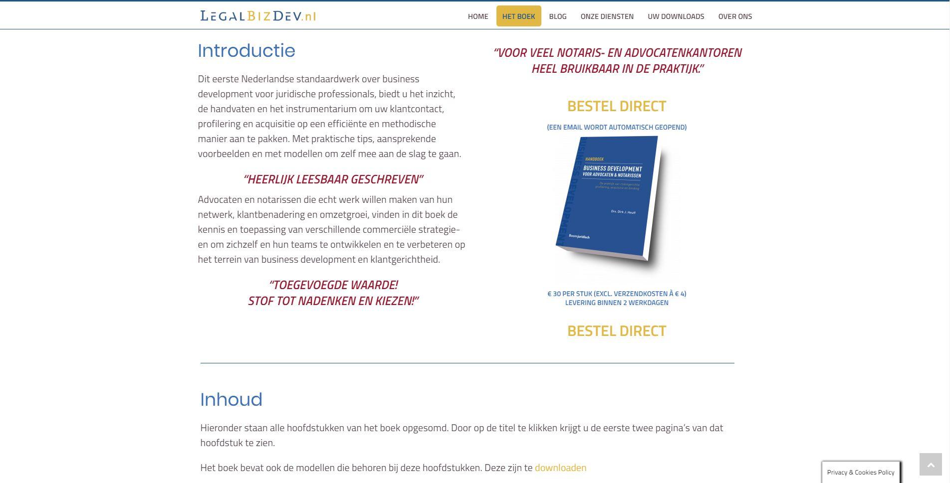 Boeken website Boeken website