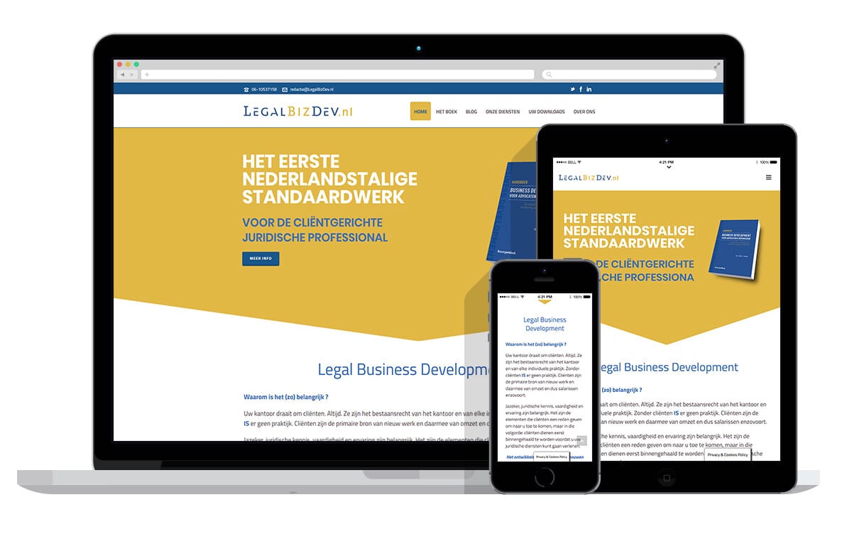 responsive wordpress website voor promotie van boek responsive wordpress website voor promotie van boek