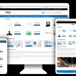 website voor lampenbedrijf