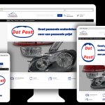 woocommerce webshop responsive voor autoonderdelen bedrijf datpast