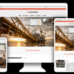 wordpress responsive website voor dienstverlener dkautomation