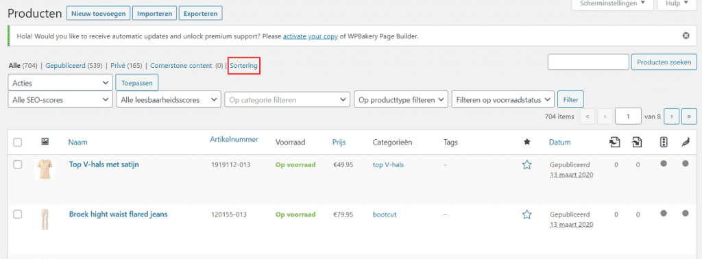 De volgorde van producten aanpassen in WooCommerce - Madoo