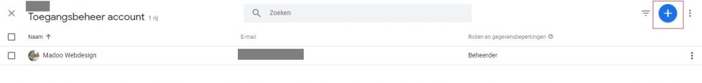 iemand toegang geven tot je google analytics account