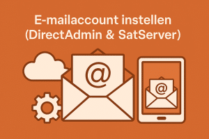 E-mailaccount instellen (DirectAdmin & SatServer)
