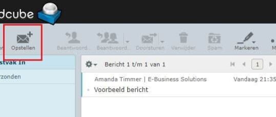webmail-email-schrijven-instructie
